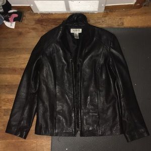 Alfani Real Leather Jacket